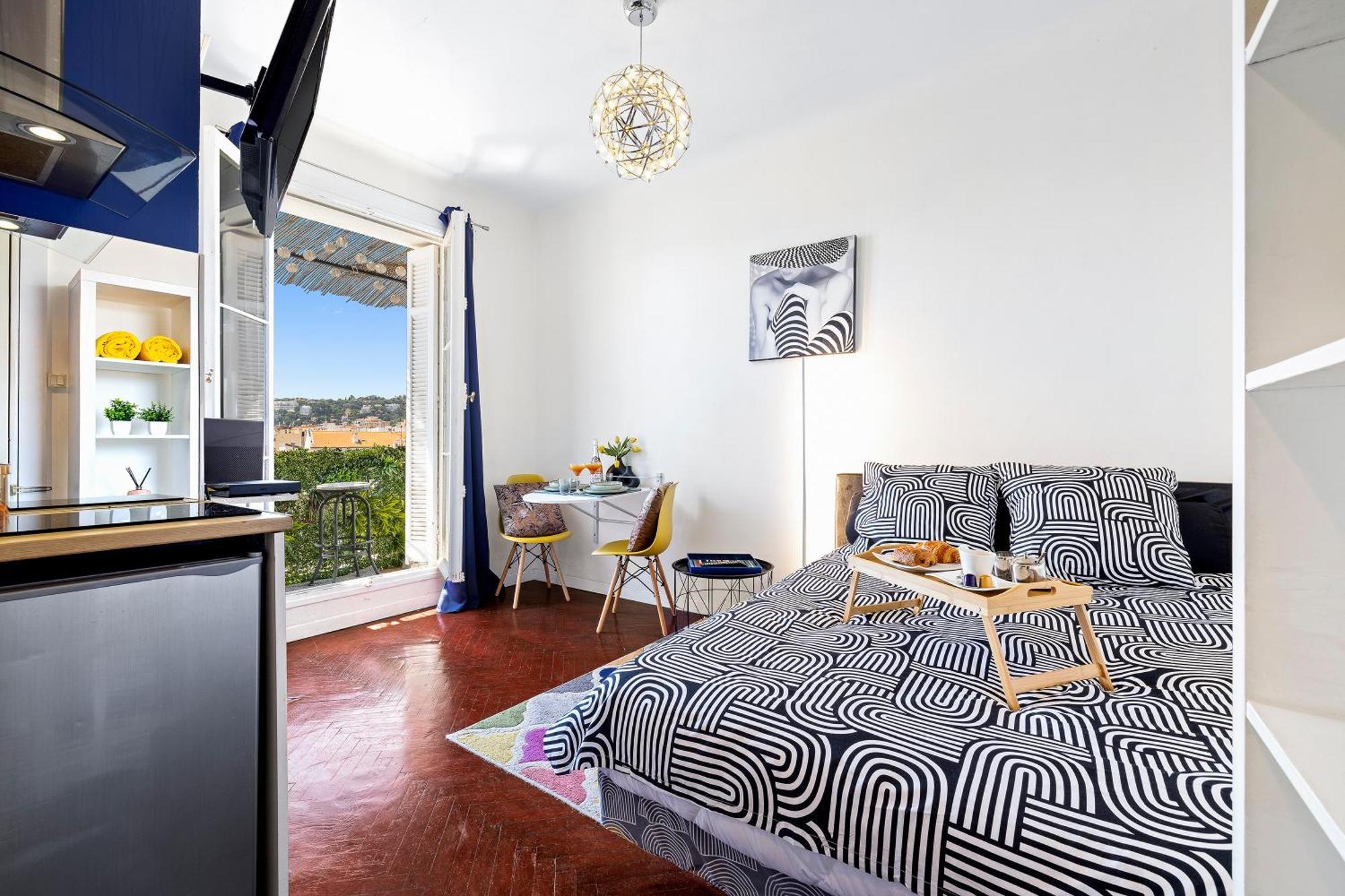 Center - Balcony Quiet - Air Conditioner - Kitchen - Wifi - Tram Nice Ngoại thất bức ảnh